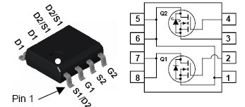 FDS3890, 80V N-Channel Dual PowerTrench MOSFET